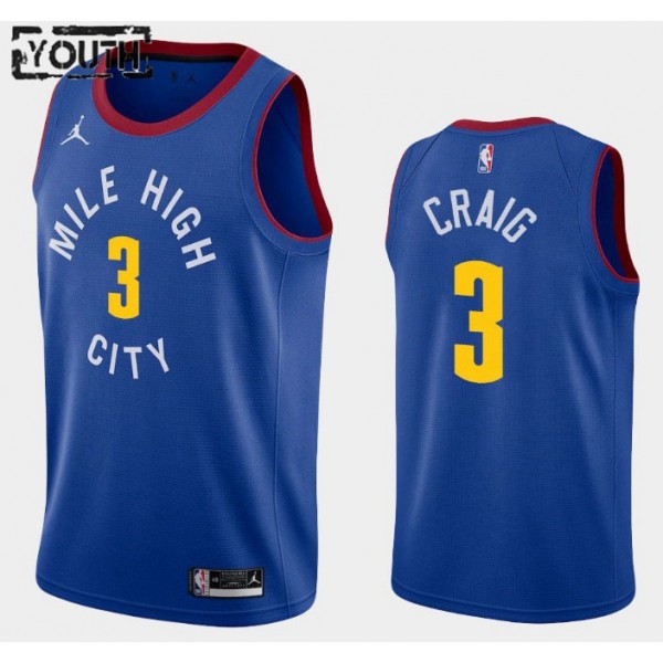 Denver Nuggets Trikot Torrey Craig 3 2020-2021 Jordan Brand Statement Edition Swingman - Kinder Denver Nuggets Trikot Torrey Craig 3 2020-2021 Jordan Brand Statement Edition Swingman - Kinder